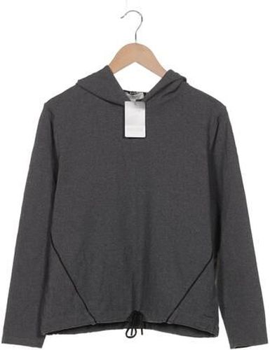 Damen Kapuzenpullover, grau, Gr. EU 44, Elasthan, Synthetik, Viskose - Second Hand - Comma - Modalova