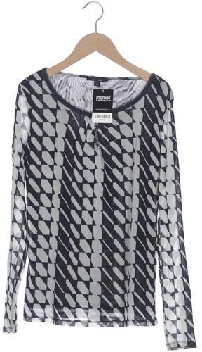 Damen Langarmshirt, marineblau, Gr. EU 38, Synthetik - Second Hand - Comma - Modalova