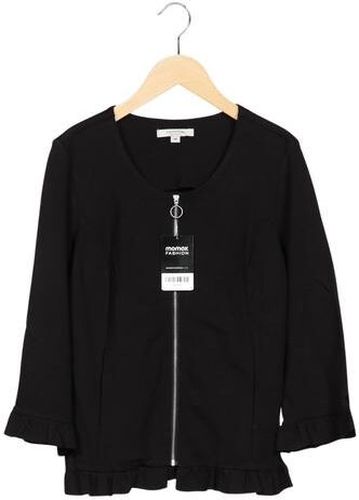 Damen Sweatshirt, schwarz, Gr. EU 38, Elasthan, Synthetik, Viskose - Second Hand - Comma - Modalova