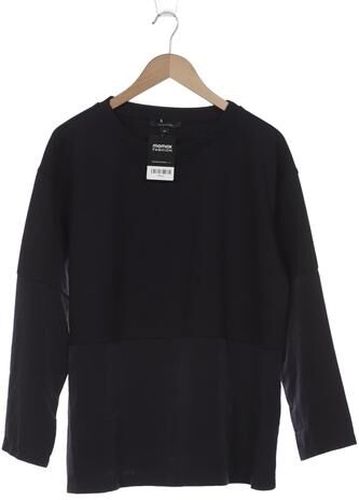 Damen Sweatshirt, marineblau, Gr. EU 42, Elasthan, Synthetik, Viskose - Second Hand - Comma - Modalova