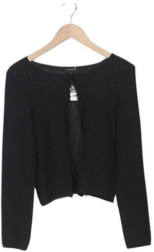 Damen Strickjacke, schwarz, Gr. EU 36, Synthetik - Second Hand - Comma - Modalova
