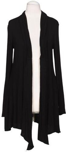 Damen Strickjacke, schwarz, Gr. EU 38, Elasthan, Viskose - Second Hand - Comma - Modalova