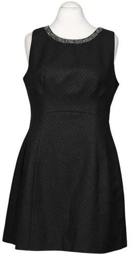 Damen Kleid, schwarz, Gr. EU 44, Baumwolle, Synthetik - Second Hand - Coast - Modalova