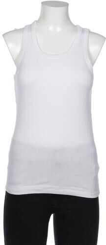 Damen Top, weiß, Gr. M, Elasthan, Baumwolle - Second Hand - COS - Modalova
