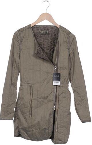 Damen Mantel, grün, Gr. S, Baumwolle, Synthetik - Second Hand - Closed - Modalova