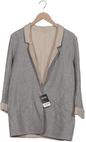 Damen Mantel, grau, Gr. S, Schurwolle, Synthetik, Wolle, Viskose - Second Hand - Closed - Modalova