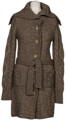 Damen Strickjacke, braun, Gr. S, Alpaka, Synthetik, Wolle - Second Hand - Closed - Modalova