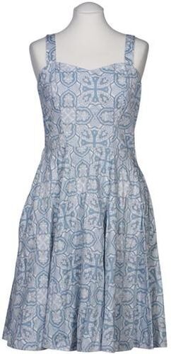 Damen Kleid, hellblau, Gr. EU 40 (UK 12), Elasthan, Baumwolle - Second Hand - Closet - Modalova
