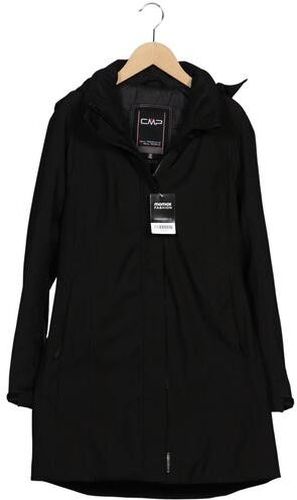 Damen Mantel, schwarz, Gr. EU 34, Elasthan, Synthetik - Second Hand - CMP - Modalova