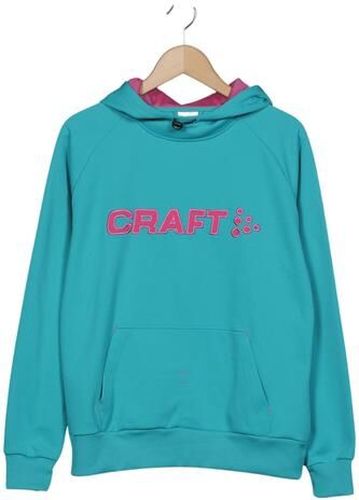 Damen Kapuzenpullover, türkis, Gr. EU 42, Synthetik - Second Hand - Craft - Modalova