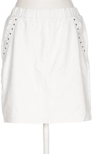 Damen Rock, weiß, Gr. EU 38, Elasthan, Viskose - Second Hand - Cream - Modalova