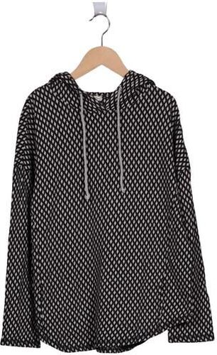 Damen Kapuzenpullover, schwarz, Gr. S, Baumwolle - Second Hand - Deerberg - Modalova