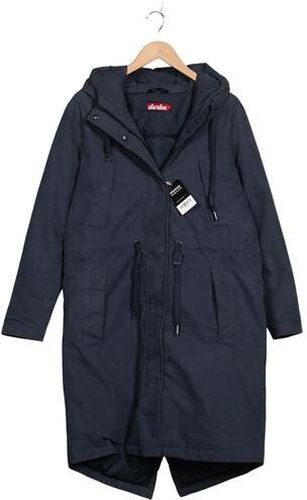 Damen Mantel, marineblau, Gr. EU 38, Baumwolle, Synthetik - Second Hand - Derbe - Modalova