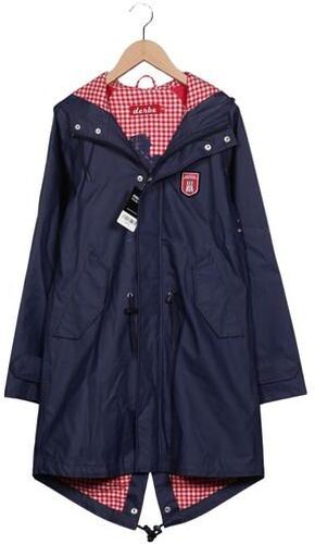 Damen Mantel, marineblau, Gr. EU 36, Baumwolle, Synthetik, Viskose - Second Hand - Derbe - Modalova