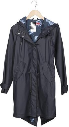 Damen Mantel, marineblau, Gr. EU 36, Synthetik - Second Hand - Derbe - Modalova