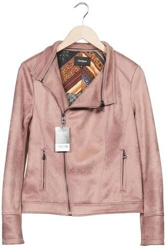 Damen Jacke, pink, Gr. EU 38, Elasthan, Synthetik - Second Hand - Desigual - Modalova