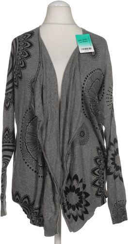 Damen Strickjacke, grau, Gr. S - Second Hand - Desigual - Modalova