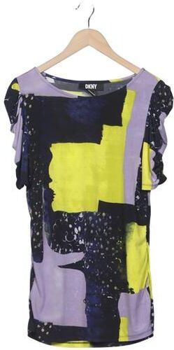 Damen T-Shirt, mehrfarbig, Gr. XL, Elasthan, Synthetik - Second Hand - DKNY by Donna Karan New York - Modalova