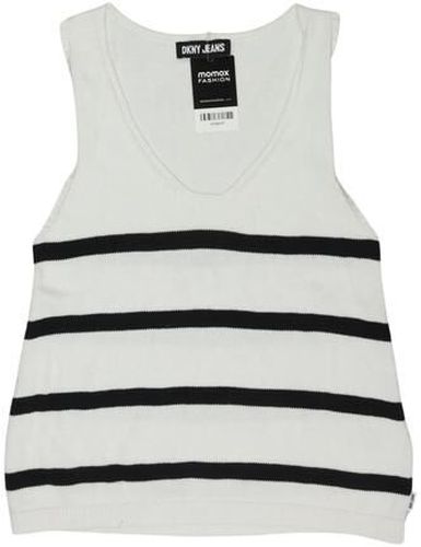 Damen Top, weiß, Gr. M, Baumwolle - Second Hand - DKNY by Donna Karan New York - Modalova