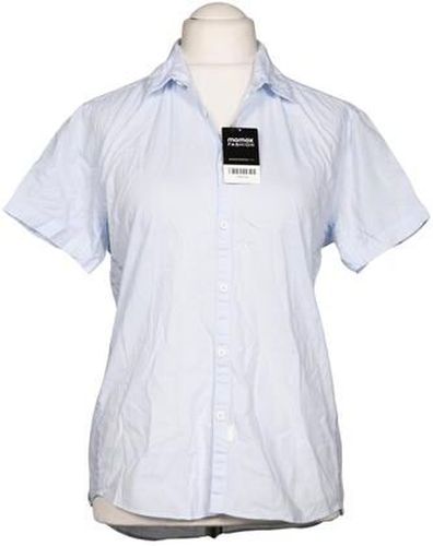 Damen Bluse, hellblau, Gr. M, Baumwolle - Second Hand - DKNY by Donna Karan New York - Modalova
