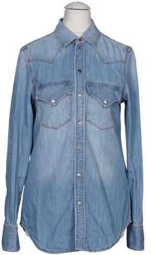 Damen Bluse, hellblau, Gr. XS, Baumwolle - Second Hand - Diesel - Modalova