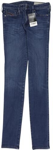 Damen Jeans, blau, Gr. W26 L32, Elasthan, Baumwolle, Leder, Synthetik - Second Hand - Diesel - Modalova