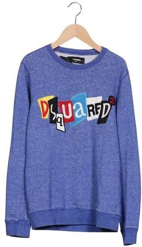 Damen Sweatshirt, blau, Gr. M, Baumwolle - Second Hand - Dsquared2 - Modalova