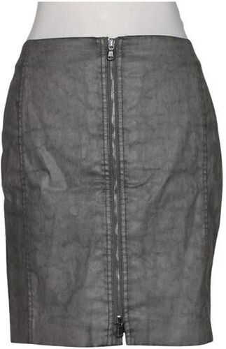 Damen Rock, grau, Gr. W30, Elasthan, Baumwolle, Synthetik, Viskose - Second Hand - Drykorn - Modalova