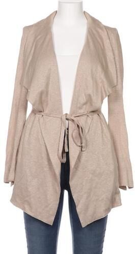 Damen Strickjacke, beige, Gr. EU 40, Baumwolle, Leinen, Synthetik, Viskose - Second Hand - Drykorn - Modalova