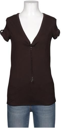 Damen T-Shirt, braun, Gr. S, Baumwolle - Second Hand - edc by Esprit - Modalova