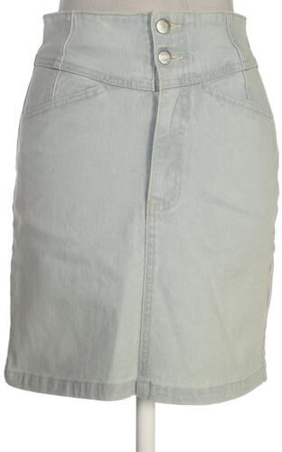 Damen Rock, hellblau, Gr. EU 34, Elasthan, Baumwolle - Second Hand - EDITED THE LABEL - Modalova