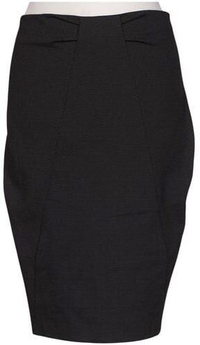 Emporio Armani Damen Rock, schwarz, Gr. EU 36 (IT 42), Elasthan, Synthetik, Viskose - Second Hand - Giorgio Armani - Modalova