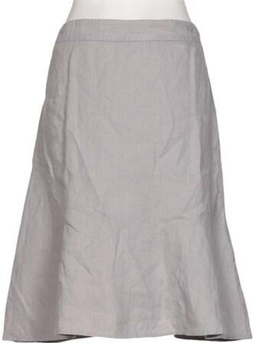 Damen Rock, grau, Gr. EU 38, Leinen - Second Hand - Enna - Modalova