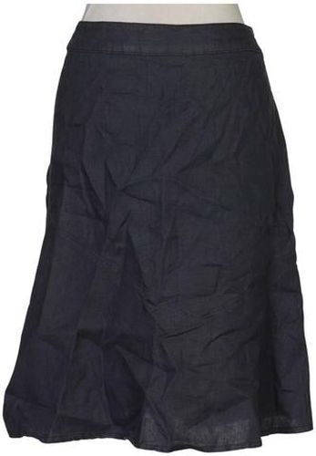 Damen Rock, marineblau, Gr. EU 38, Leinen - Second Hand - Enna - Modalova
