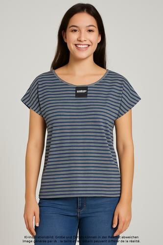 Damen T-Shirt, mehrfarbig, Gr. EU 36, Elasthan, Baumwolle - Second Hand - Enna - Modalova