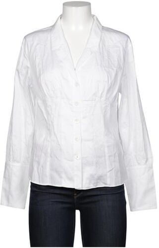 Damen Bluse, weiß, Gr. EU 40, Baumwolle - Second Hand - ESCADA - Modalova