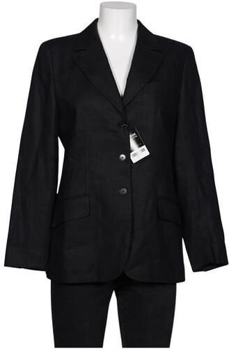 Damen Blazer, schwarz, Gr. EU 40, Leinen, Viskose - Second Hand - ESCADA - Modalova