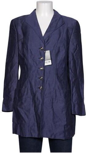 Damen Blazer, marineblau, Gr. EU 38, Baumwolle, Leinen, Viskose - Second Hand - ESCADA - Modalova