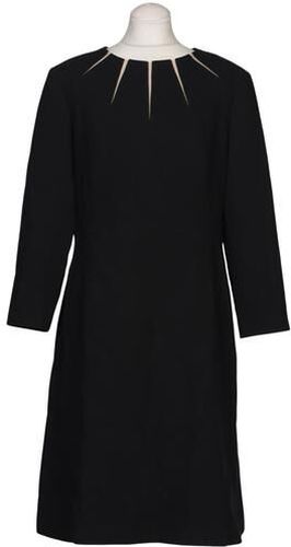 Damen Kleid, schwarz, Gr. EU 40, Elasthan, Schurwolle, Viskose - Second Hand - ESCADA - Modalova