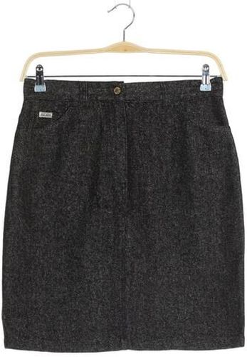 Damen Rock, grau, Gr. EU 42, Seide, Synthetik - Second Hand - ESCADA - Modalova