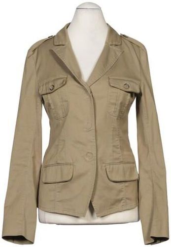 Damen Blazer, beige, Gr. EU 38, Baumwolle, Synthetik, Viskose - Second Hand - Escada Sport - Modalova