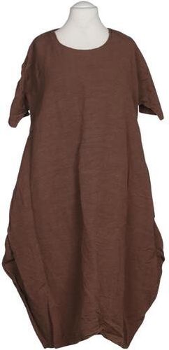 Damen Kleid, braun, Gr. EU 38, Viskose, Hanf - Second Hand - Foxs - Modalova