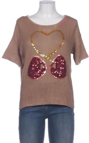Damen Pullover, braun, Gr. S, Baumwolle, Synthetik - Second Hand - Frogbox - Modalova