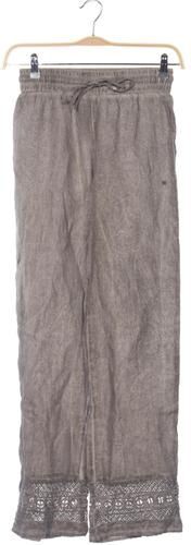 Damen Stoffhose, grau, Gr. W25 L32 - Second Hand - Frogbox - Modalova