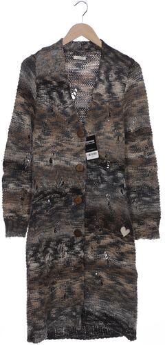 Damen Strickjacke, grau, Gr. EU 36, Synthetik, Wolle - Second Hand - Frogbox - Modalova