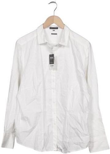 Damen Bluse, weiß, Gr. EU 48, Baumwolle - Second Hand - Franco Callegari - Modalova