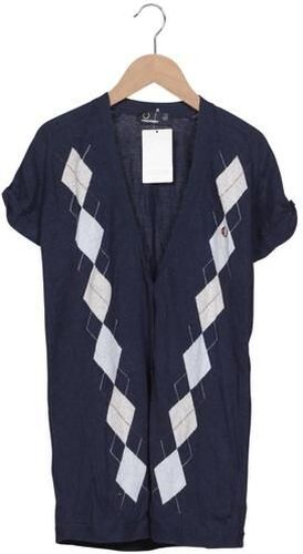 Damen Strickjacke, marineblau, Gr. EU 38 - Second Hand - Fred perry - Modalova