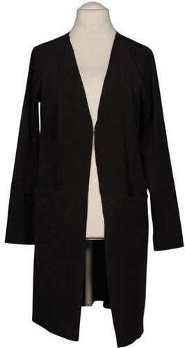 Damen Mantel, schwarz, Gr. L, Elasthan, Synthetik - Second Hand - FREEQUENT - Modalova