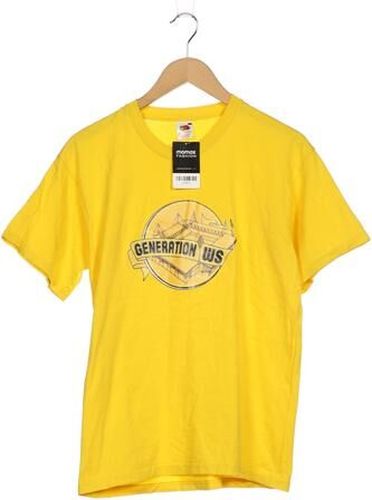 Damen T-Shirt, gelb, Gr. L, Baumwolle - Second Hand - Fruit of the loom - Modalova