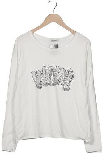 Damen Langarmshirt, weiß, Gr. M, Baumwolle - Second Hand - Funky Staff - Modalova